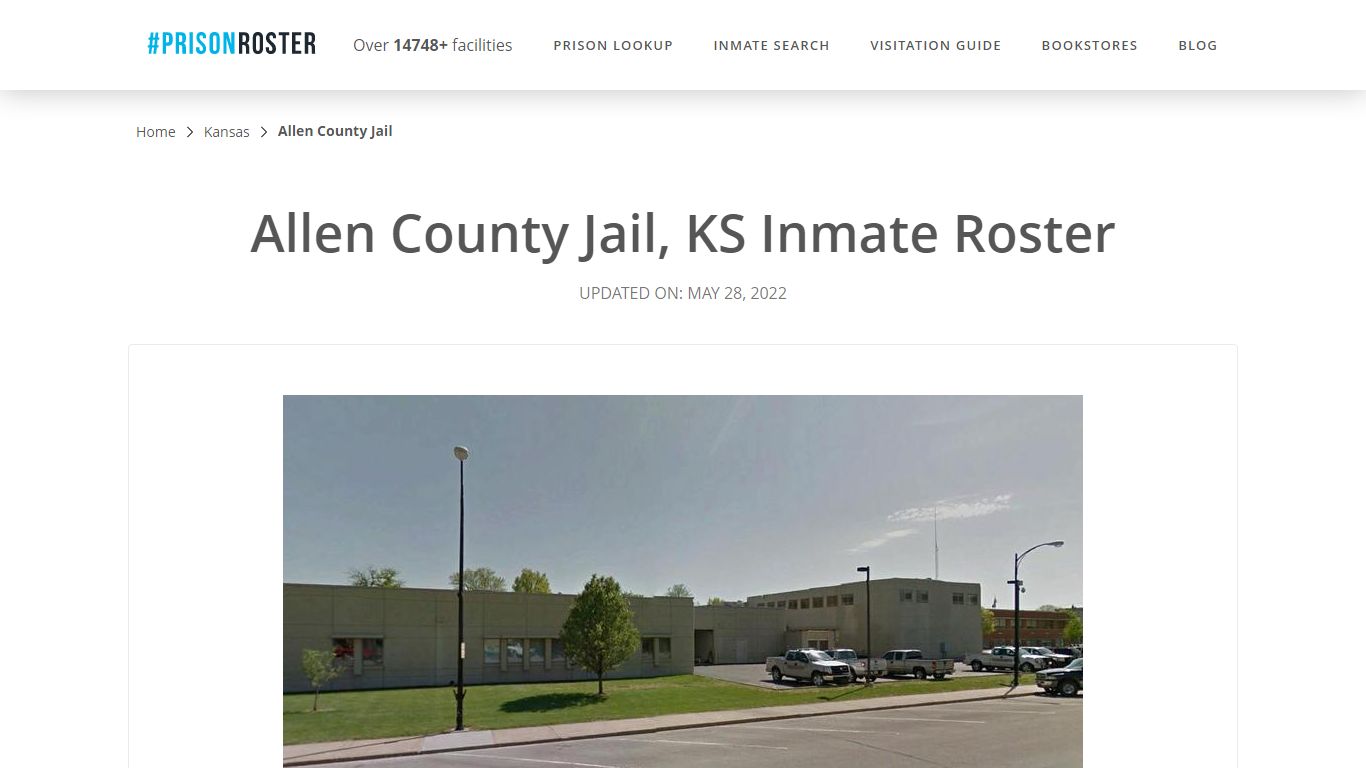 Allen County Jail, KS Inmate Roster